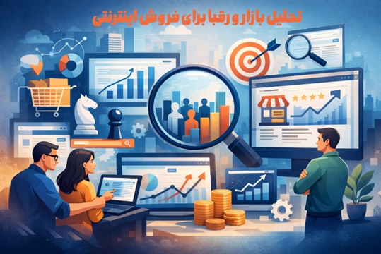 راهنمای جامع تحلیل بازار و رقبا برای رشد فروش اینترنتی