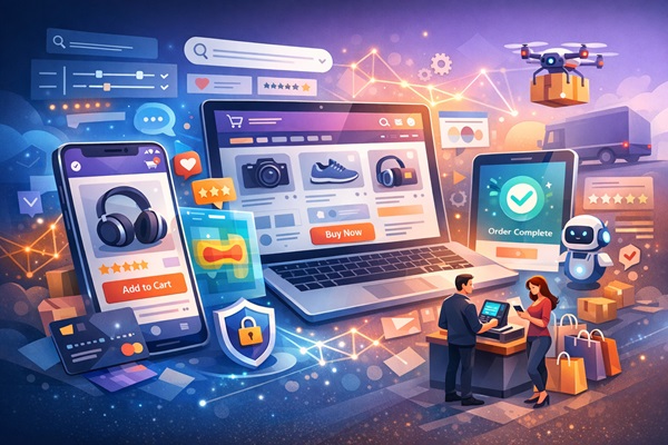 طراحی UI/UX فروشگاه آنلاین | افزایش فروش و تجربه کاربری